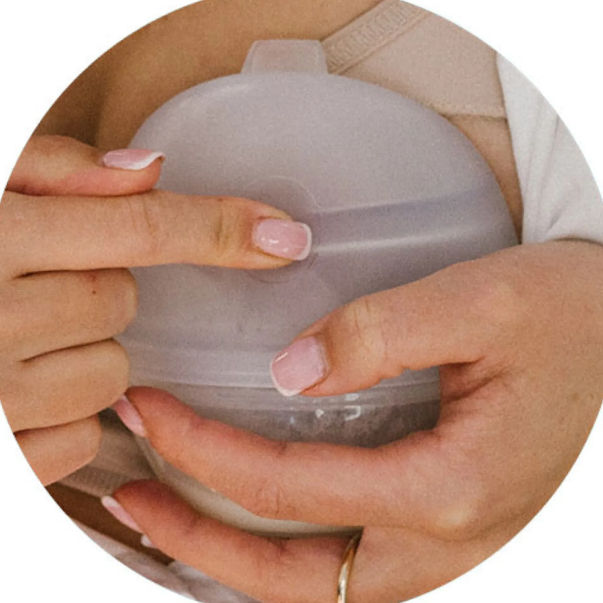 Sacaleches Manual Colector Milk Me 100% Silicona