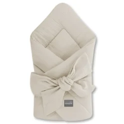 Saco Capazo Bebé Muselina Premium Grey