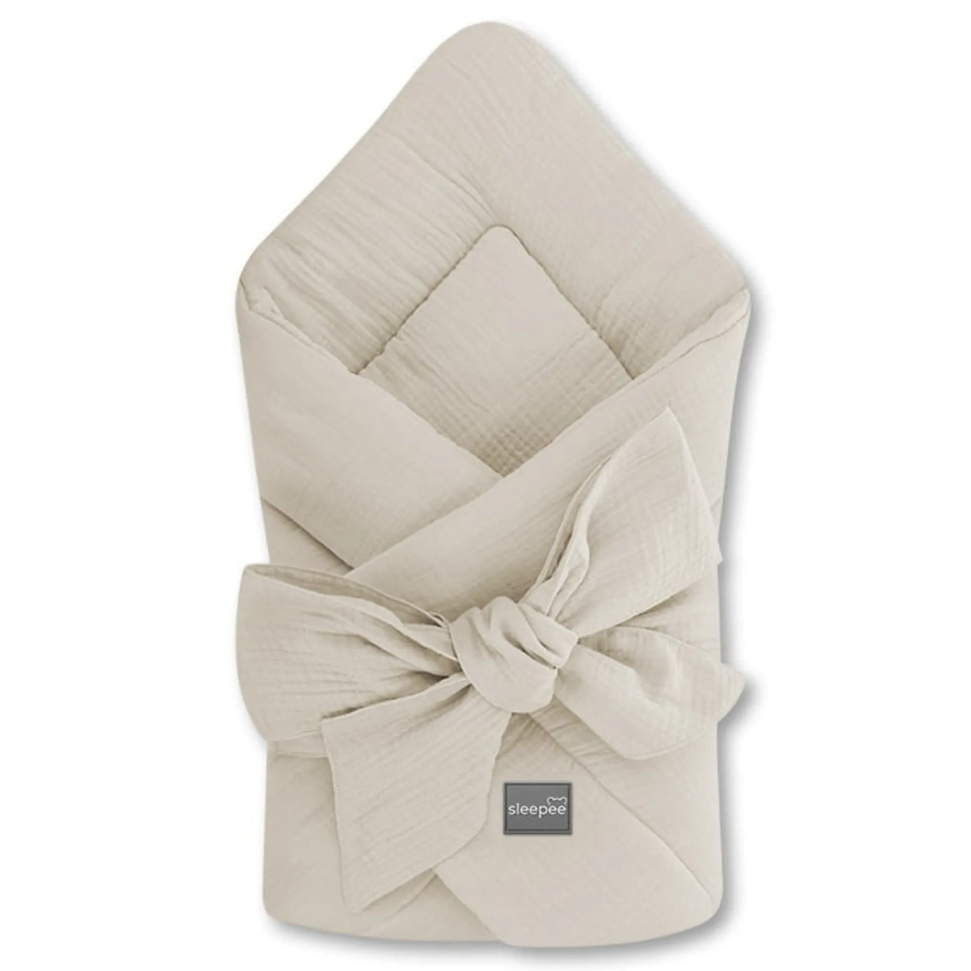 Saco Capazo Bebé Muselina Premium Grey