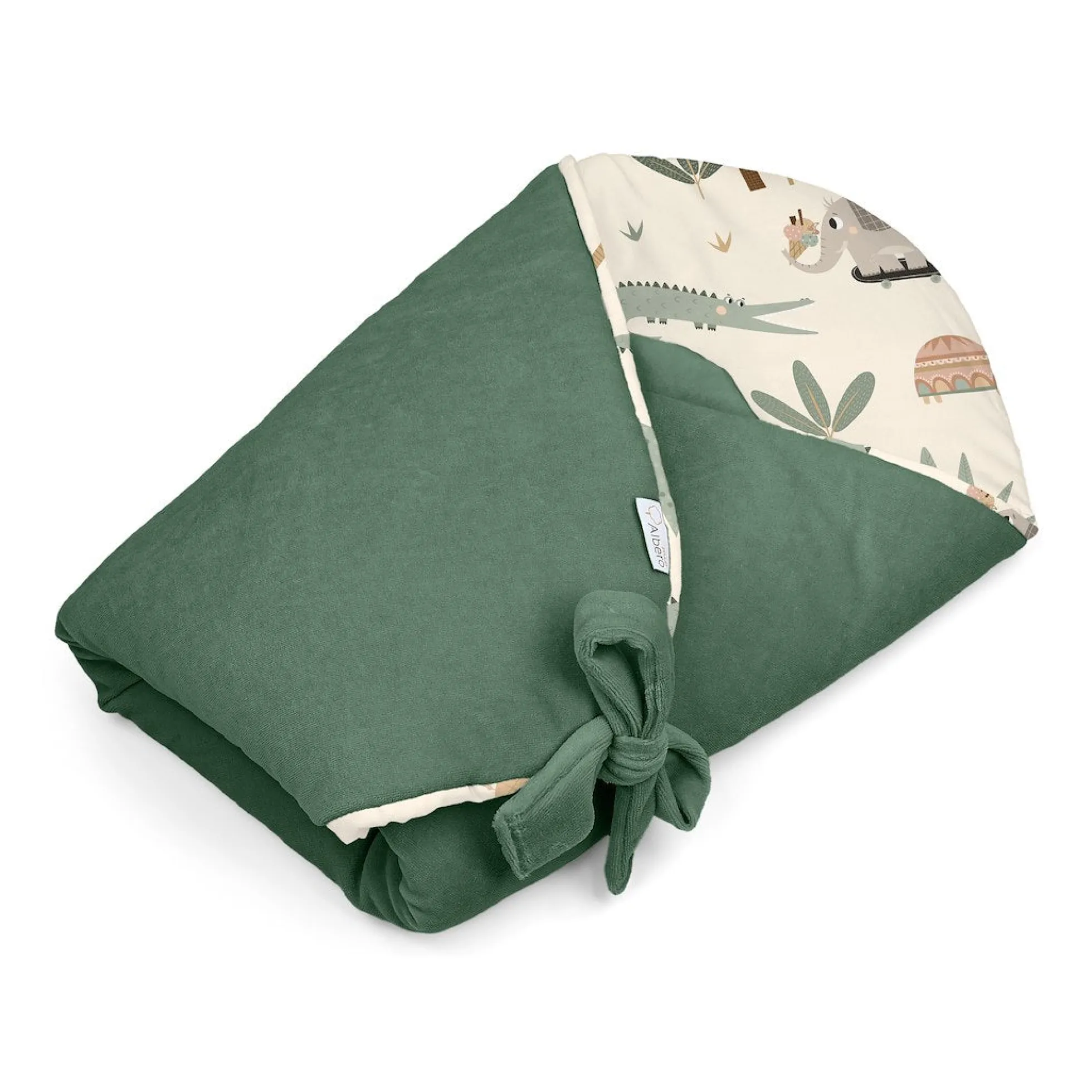 Saco Capazo Bebé Velour Tropic Fun