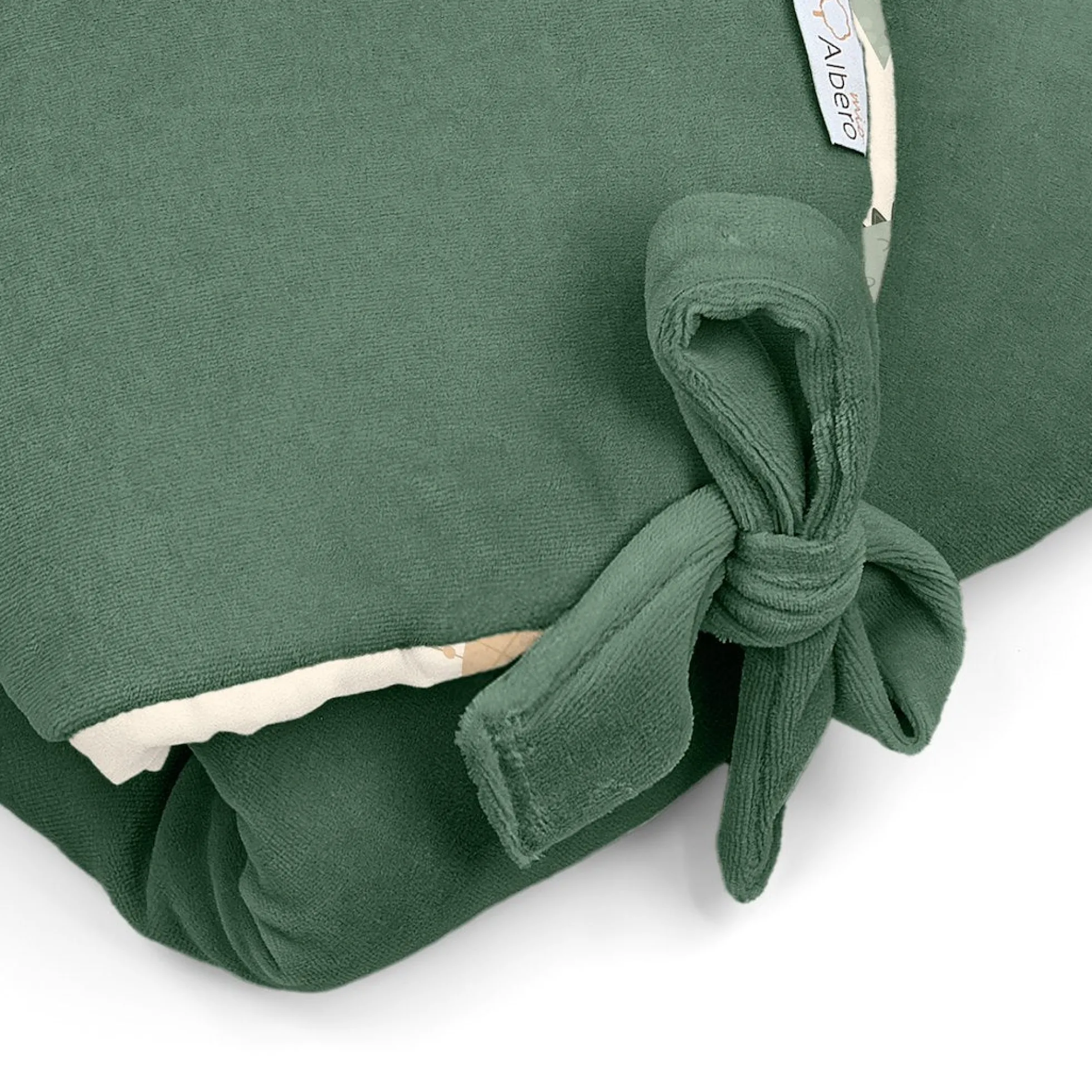 Saco Capazo Bebé Velour Tropic Fun