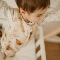 Saco De Dormir Con Pies Reversible T-m Jersey Algodón Bohemian Sand-bohemian Botanic
