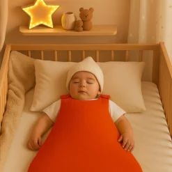 Saco De Dormir De Invierno De Algodón Orgánico Fresa