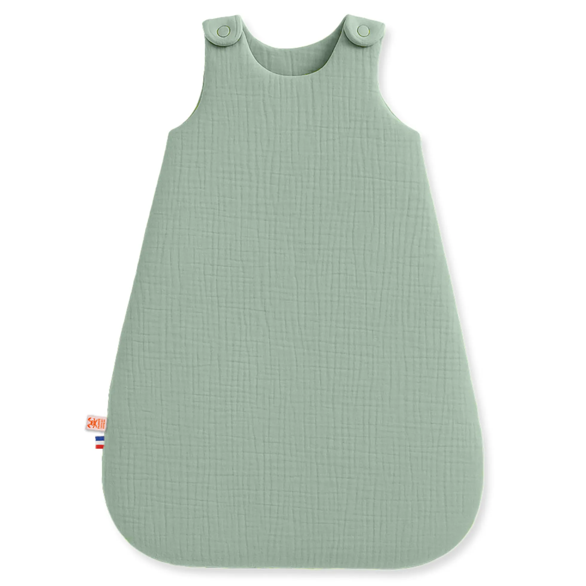 Saco De Dormir De Invierno De Algodón Orgánico Verde