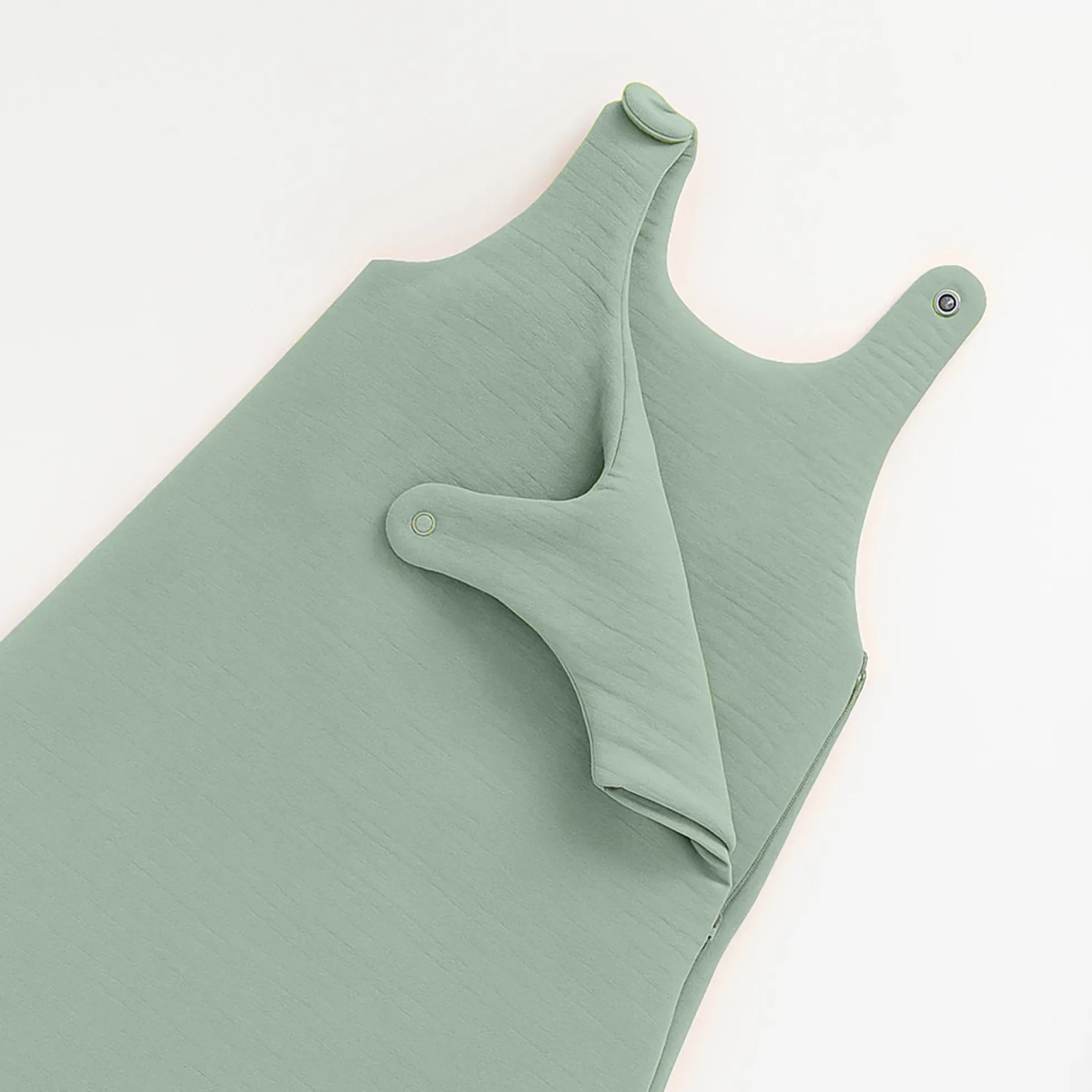 Saco De Dormir De Invierno De Algodón Orgánico Verde