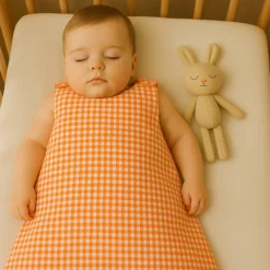 Saco De Dormir De Verano De Algodón Orgánico Vichy
