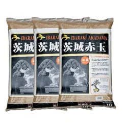 3 Sacos Akadama Hard Quality 14 Litros Grano Medio 3-6 Mm