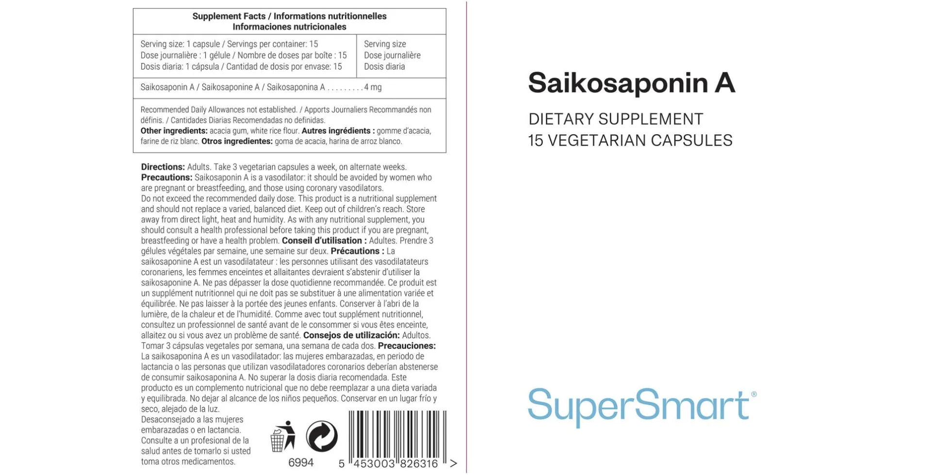 Saikosaponin A