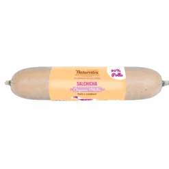 Salchicha funcional para perros para órganos vitales con pollo y calabaza 500 g NaturExtra