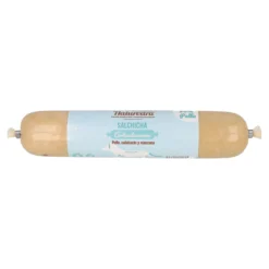 Salchicha funcional para perros para las articulaciones con pollo, calabacín y manzana 250 g NaturExtra