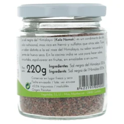 Sal del Himalaya Negra (Kala Nmak) Vegetalia 220 g