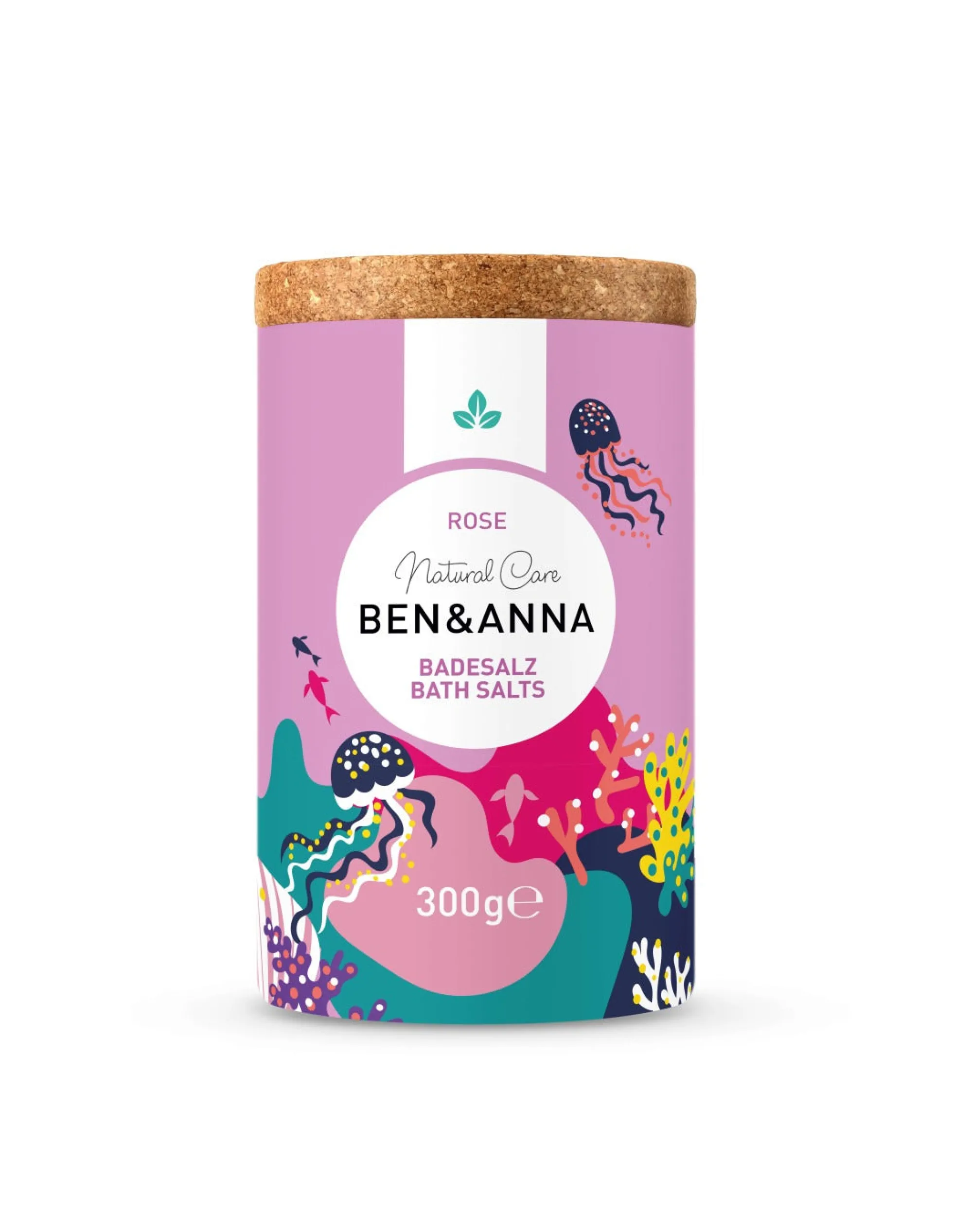 Sales de baño Rosa Ben&Anna 300 g