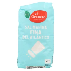 Sal marina fina BIO El Granero, 1Kg