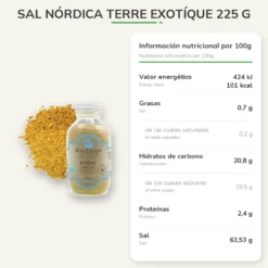 Sal nórdica Terre Exotíque 225 g