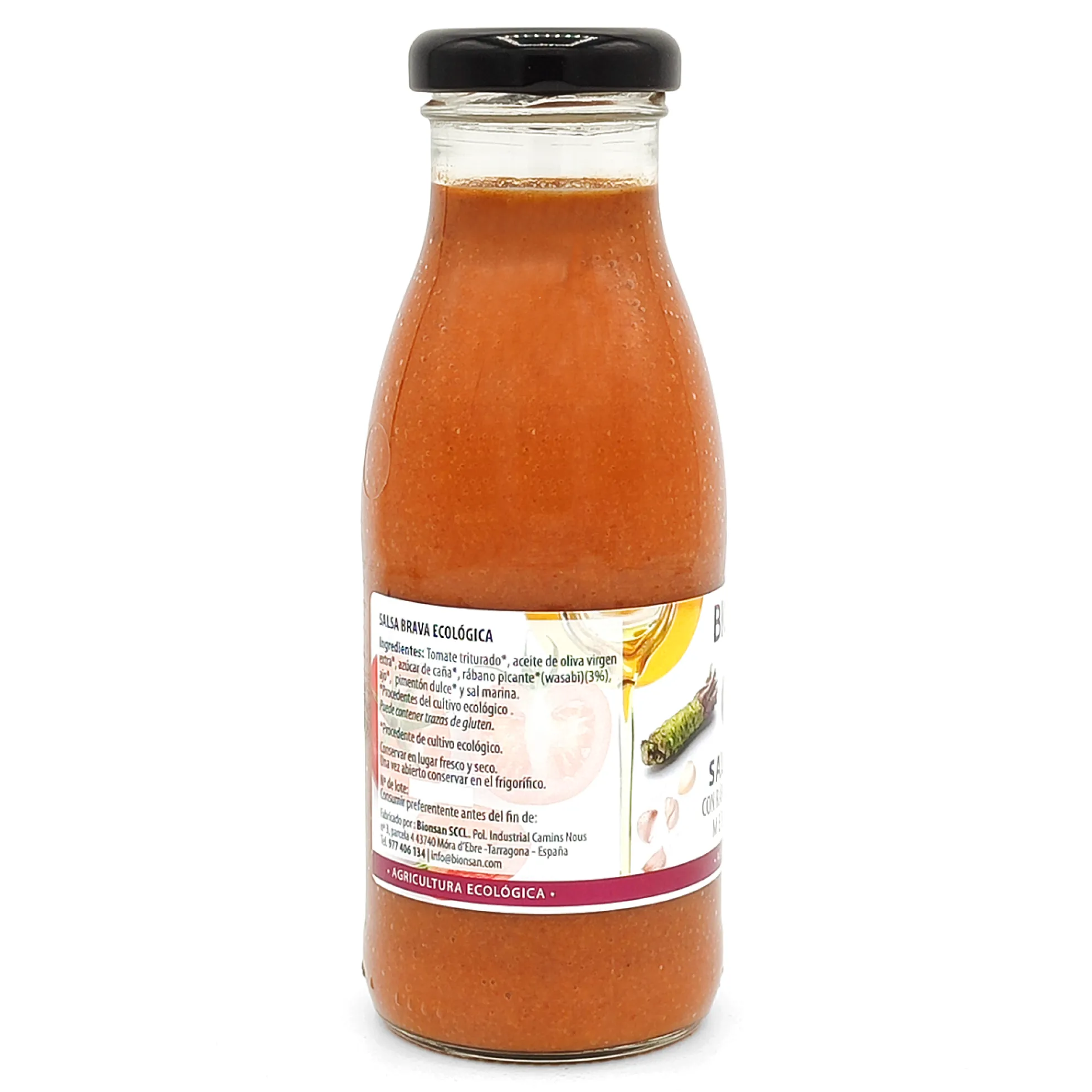 Salsa Brava Con Rábano Wasabi Eco Bionsan 260g