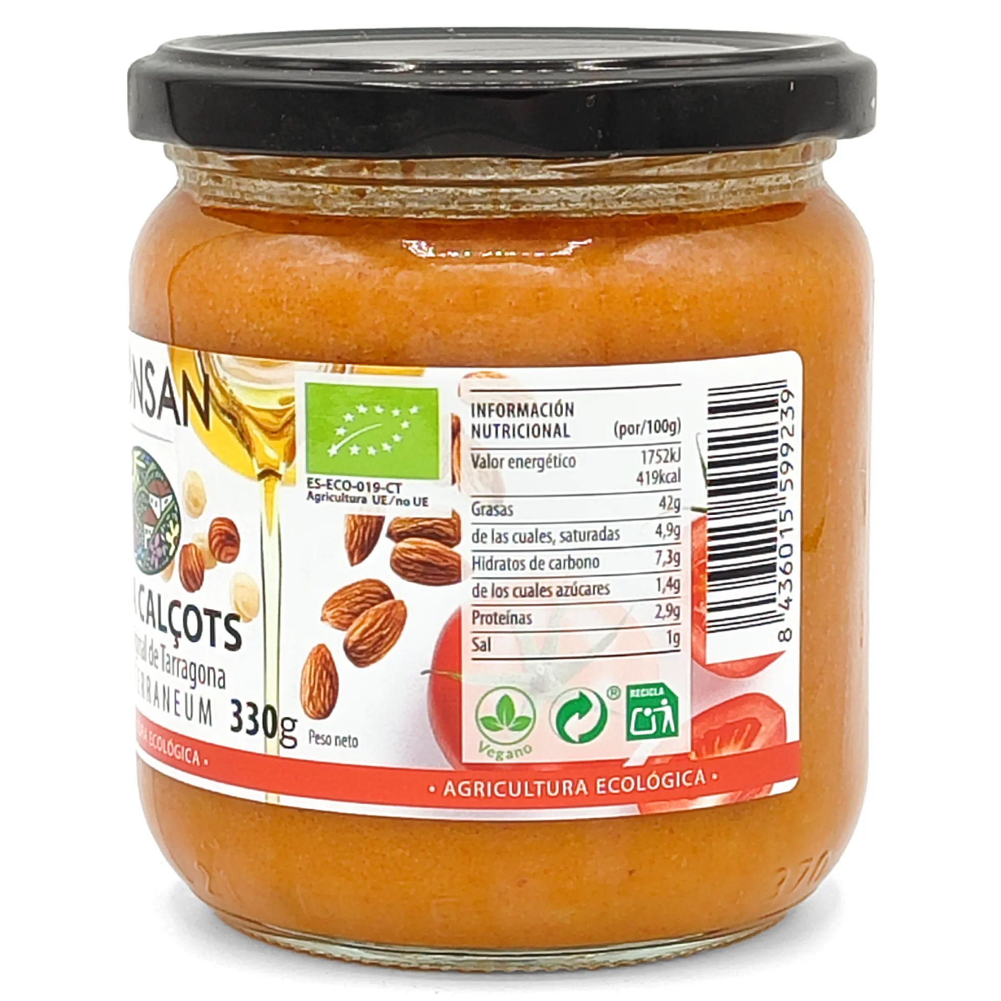 Salsa Calçots Eco Bionsan 330g