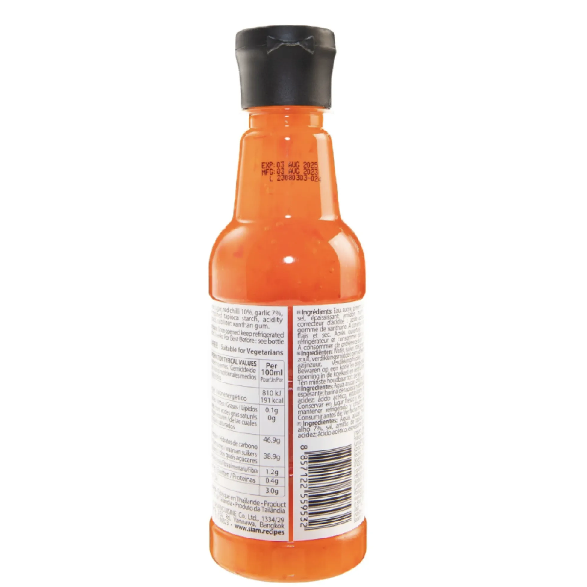 Salsa Dulce de Chili sin gluten Desiam 250 ml