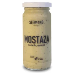 Salsa Mostaza Bio Sesmans 240ml