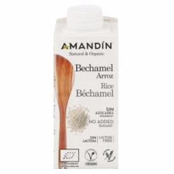Salsa Vegetal de Arroz Tipo Bechamel Bio Amandin 200 ml