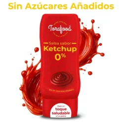 Salsa Zero Ketchup Torafood 330ml