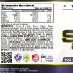 Salts & Electrolytes (sales Y Electrolitos) - 100 Cápsulas Vegetales - Evita Calambres - Masmusculo