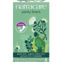 Salvaslip tanga con alas Natracare 30 Uds