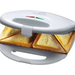 Sandwichera, 2 Sandwiches, Placas Antiadherentes, Regulador Temperatura, Tostado Perfecto Bomann St 5016 Cb 750w