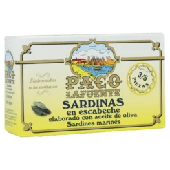 Sardinas en escabeche Paco Lafuente 115 g (3/5 pza)