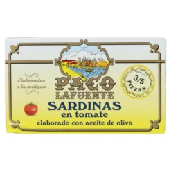 Sardinas en Tomate Paco Lafuente 115 g (3/5 pza)