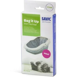 Savic 12 Bolsas Higienicas Para Arenero Extra Grande 55x43cm