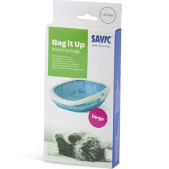 Savic 12 Bolsas Higienicas Para Arenero Grande 50x36cm