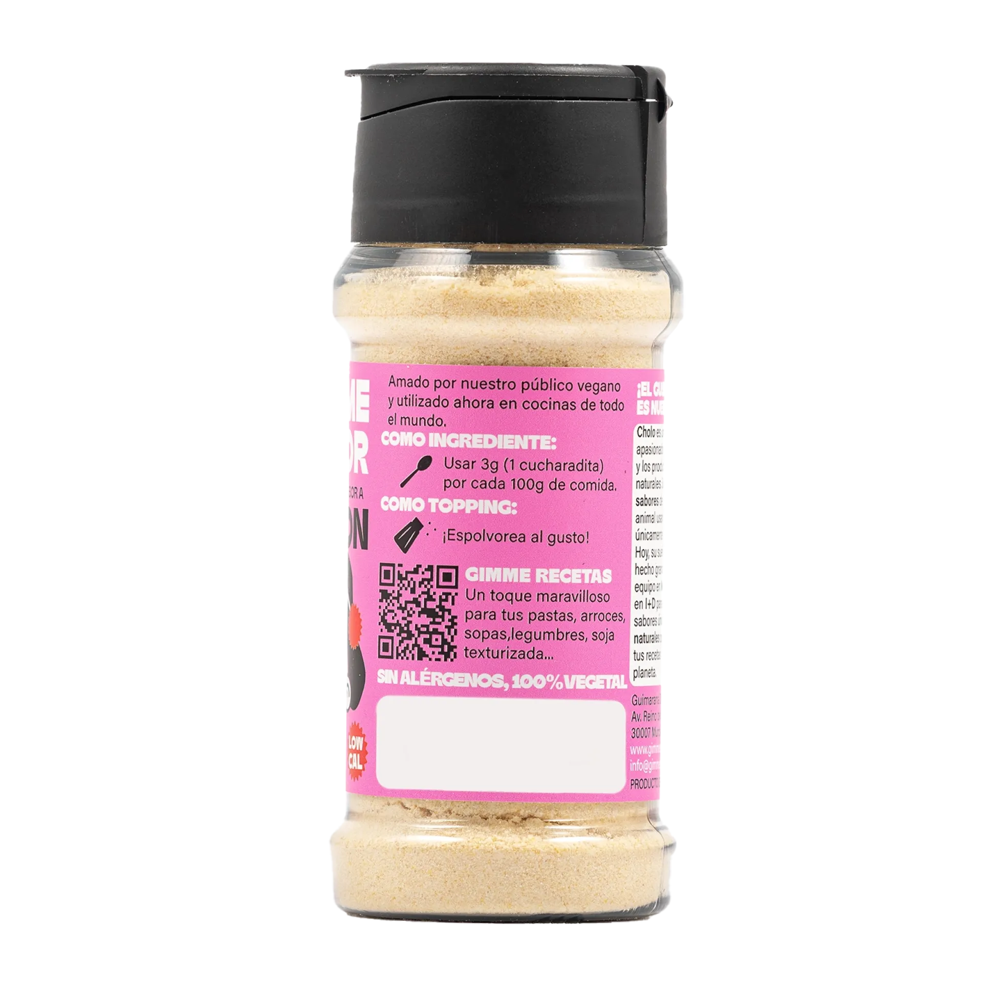 Sazonador vegetal sabor bacon