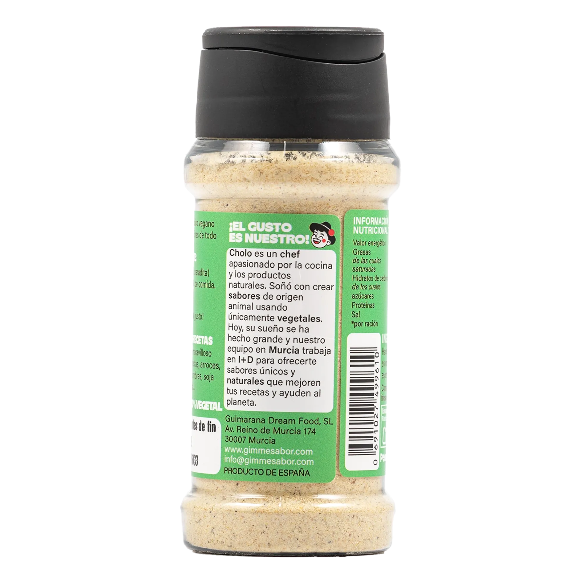 Sazonador vegetal sabor pollo asado