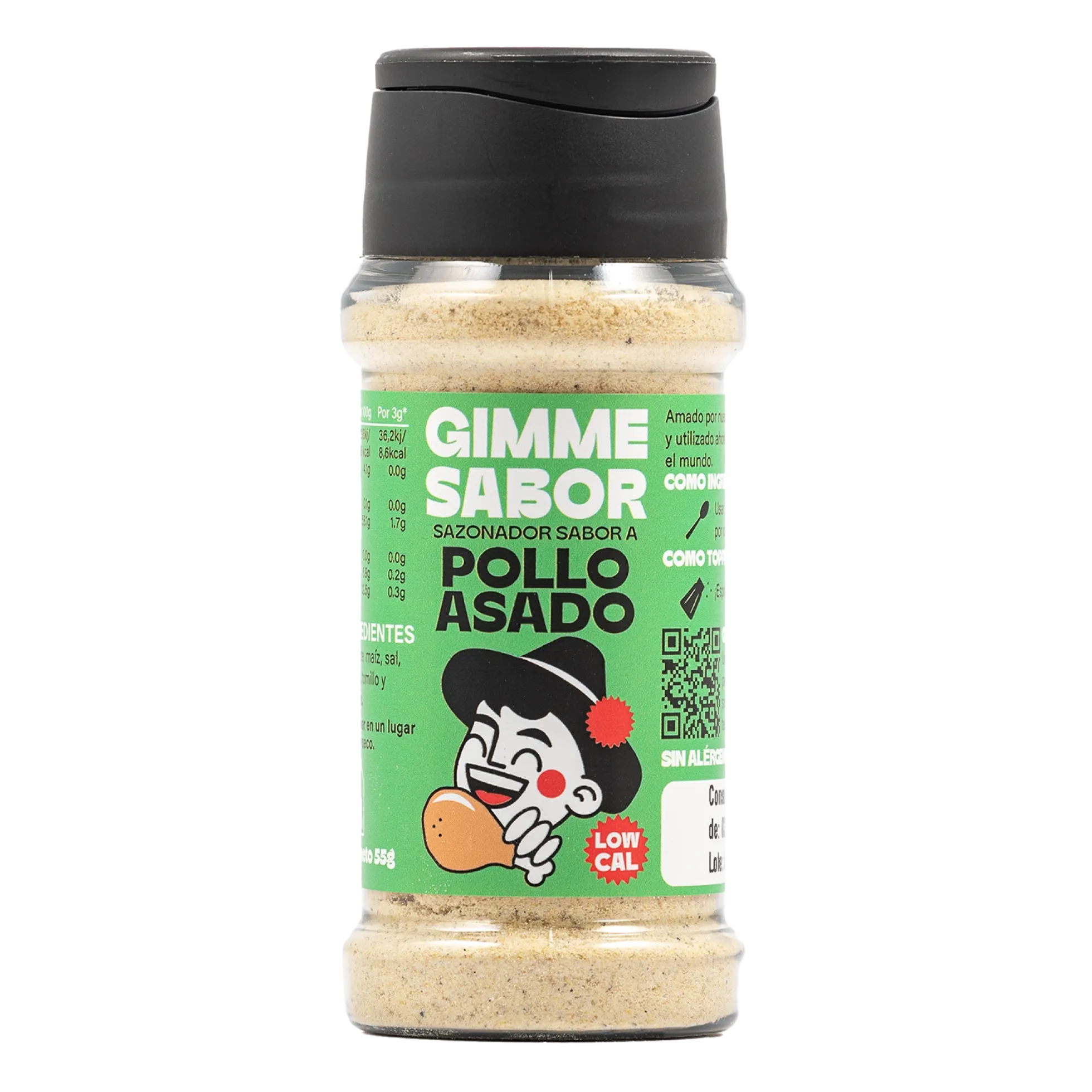 Sazonador vegetal sabor pollo asado