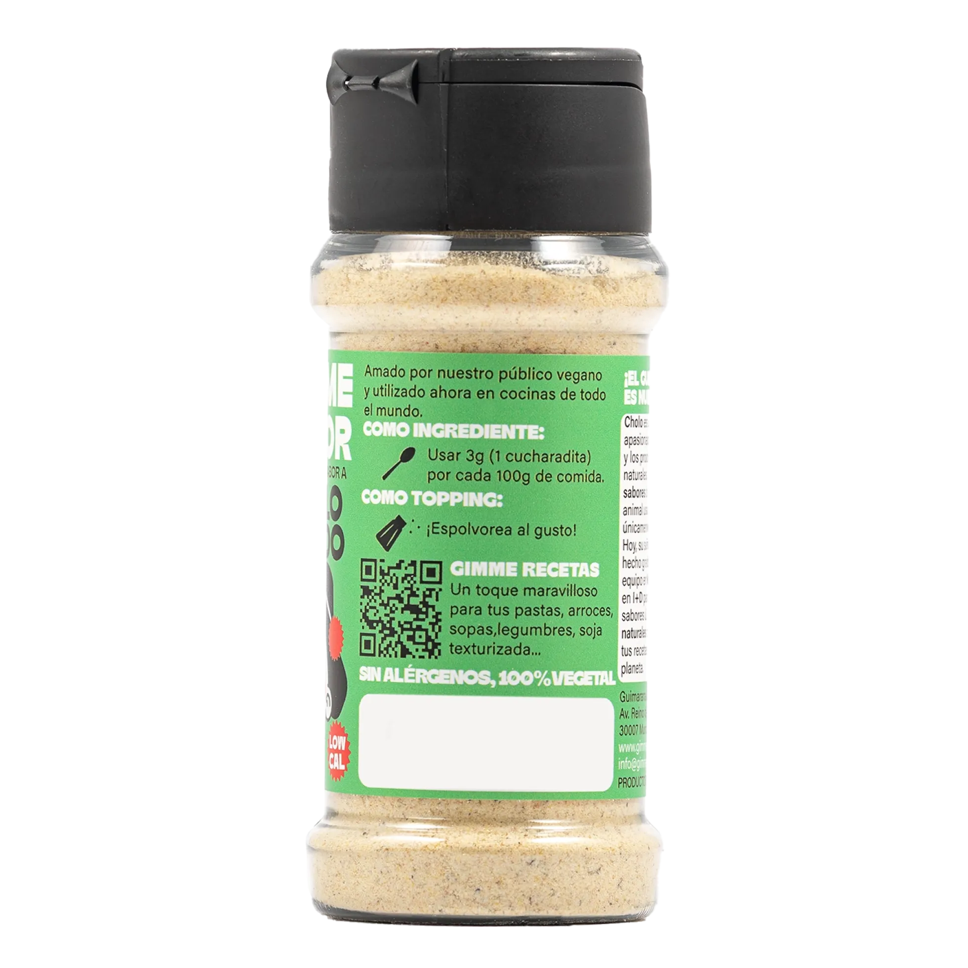 Sazonador vegetal sabor pollo asado