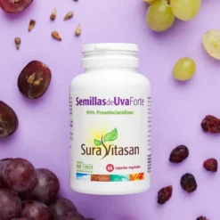 Semilla de Uva Forte 60 cápsulas Sura Vitasan
