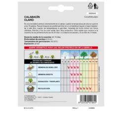 Semillas Calabacin Verde Oscuro (5 Gramos) Semillas Verduras, Horticultura, Horticola, Semillas Huerto.