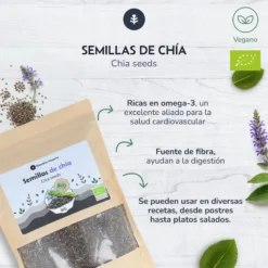 Semillas chía ECO Planeta Huerto 1 kg