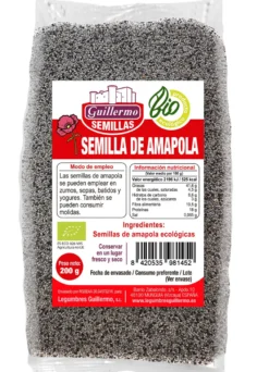 Semillas De Amapola Bio - 200 G