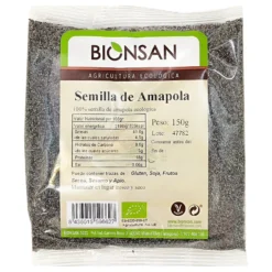 Semillas De Amapola Eco Bionsan 150gr