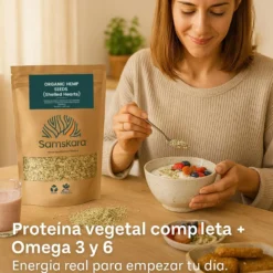 Semillas De Cáñamo Peladas Bio - 5kg | Superalimento Ecológico Vegano Para Batidos, Smoothies Y Zumos