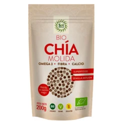 Semillas de Chía Molidas Sol Natural 200g