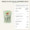 Semillas de Chia El Granero 400 g
