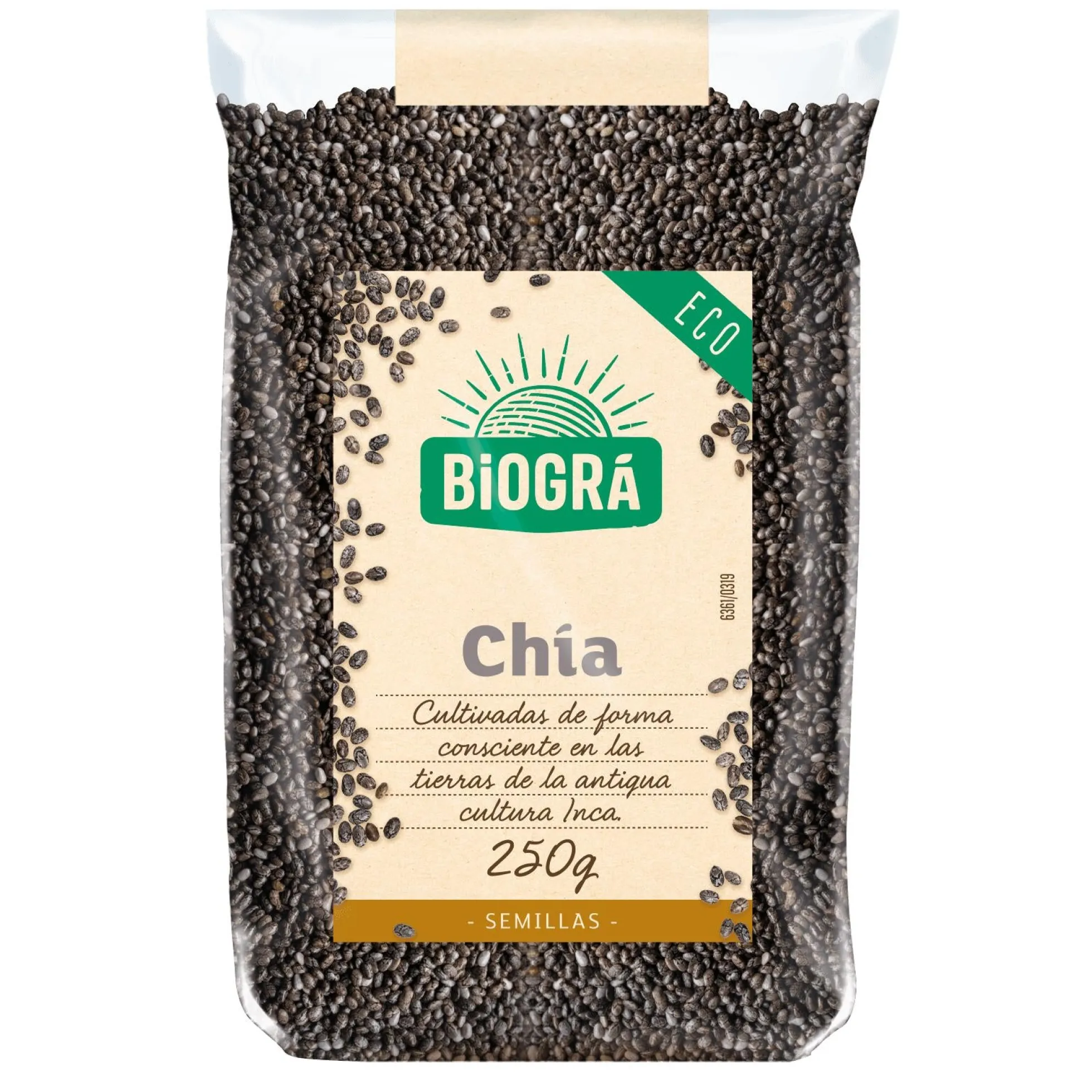 Semillas de Chia 250 g Bio Biográ