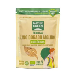 Semillas de lino dorado molido Bio NaturGreen 150 g