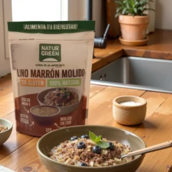 Semillas de Lino Marrón Molido NaturGreen 125 g
