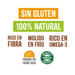Semillas de Lino Marrón Molido NaturGreen 125 g