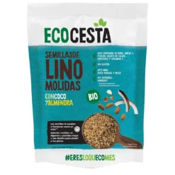 Semillas De Lino Molidas Con Coco Y Almendra Bio, 200 G Ecocesta