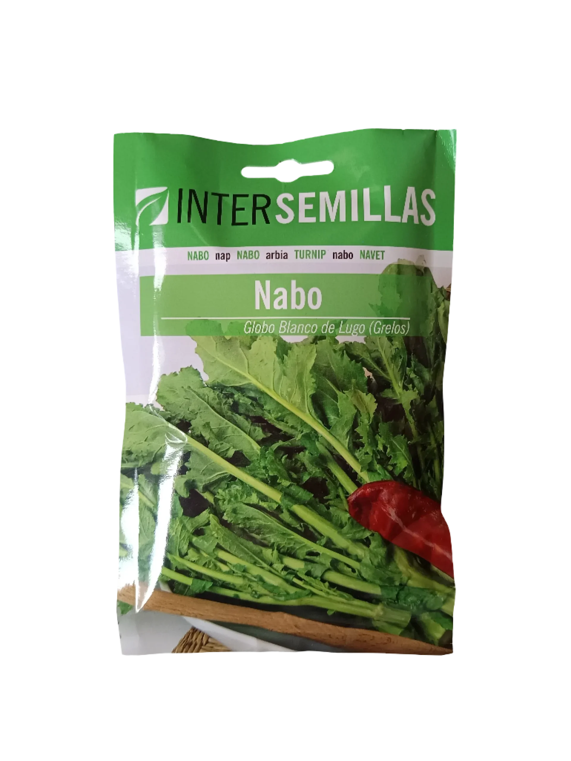 Semillas De Nabo Variedad Globo Blanco De Lugo Grelos 100 Gr.