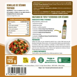 Semillas de Sésamo tostado NaturGreen 125 g